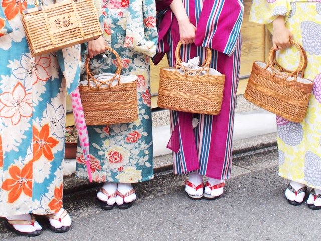 単衣に合わせる着付け小物